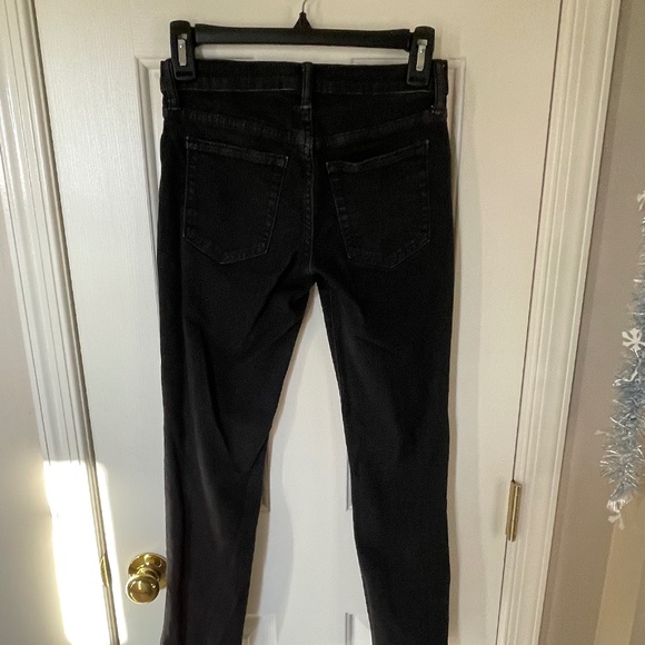 Gap Black Denim Jeans with Adjustable Waist Slim Fit Boys Size 10 Regular - Picture 7 of 8